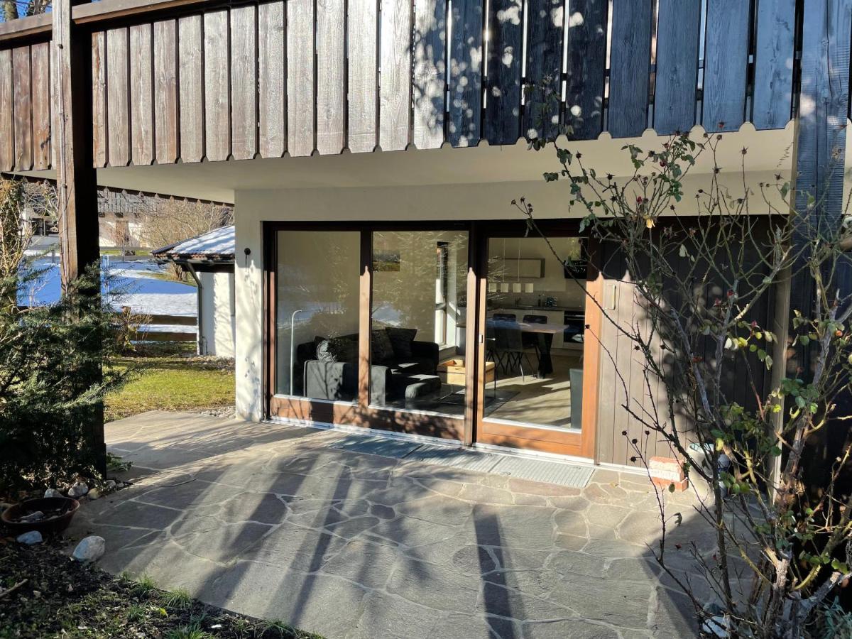 Grosszuegiges Domizil, 90Qm, Mit Terrasse, Garten, Infrarotkabine Und Garage Marquartstein Eksteriør bilde